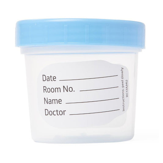 CONTAINER, SPCMN W/LID STR 4OZ(100/CS) MEDLNE, 100/CS