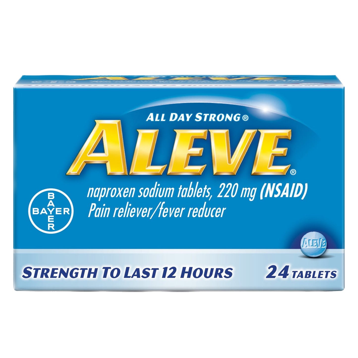 Aleve Naproxen Sodium Pain Relief