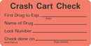 LABEL, CRASH CART CHECK (330/RL) PROFTP, 1/RL