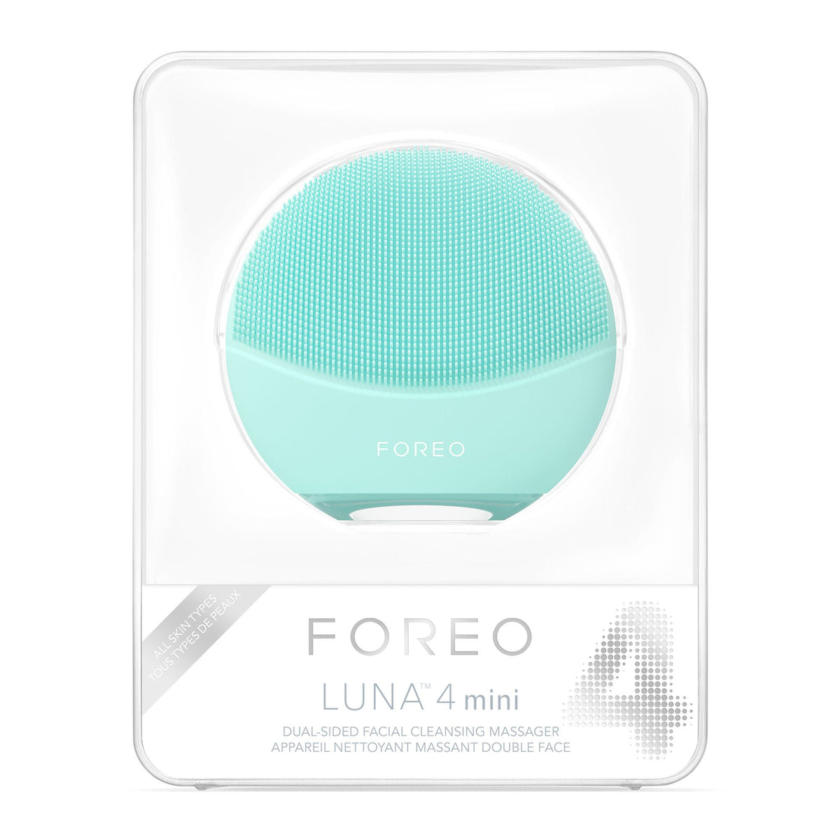 LUNA™ 4 mini Facial Cleansing Device, Arctic Blue, 1/EA