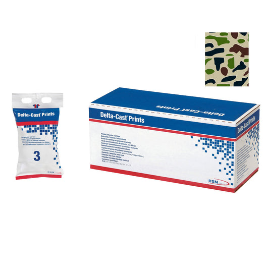 Delta-Cast® Prints Cast Tape, 3 Inch X 4 Yard, 10/Bx