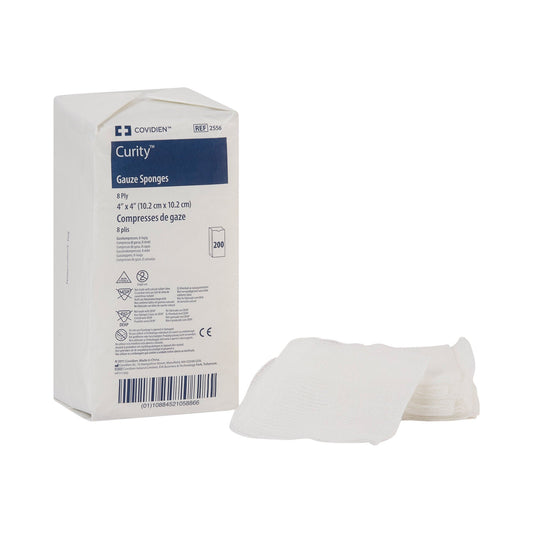 Curity™ Usp Type Vii Gauze Sponge, 4 X 4 Inch, 8-Ply, 4000/Cs