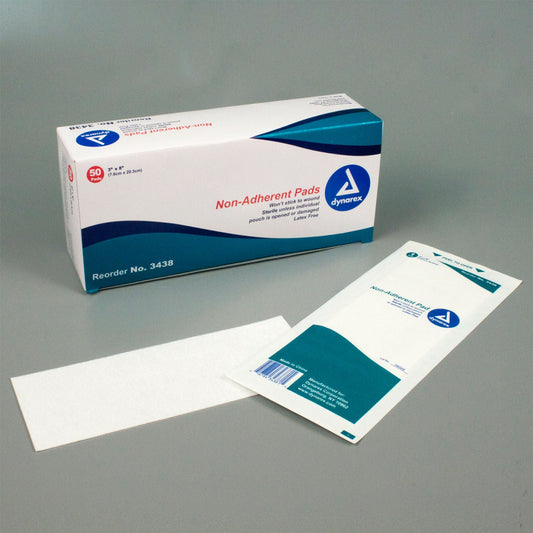 Dynarex® Non-Adherent Dressing, 3 X 8 Inch, 12/Cs