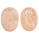 Natura® + Two-Piece Closed End Opaque Filtered Ostomy Pouch, 8 Inch Length, 30/BX