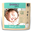 Bambo® Nature Overnight Diapers, Size 3, 26/PK