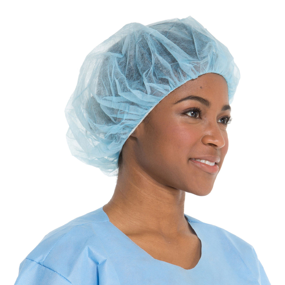 Halyard® spunbond Bouffant Cap, Large, 500/CS