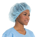 Halyard® spunbond Bouffant Cap, Large, 100/BX