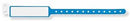 Crisp Image Wristband, 10-7/8 Inch, Blue, 50/PK