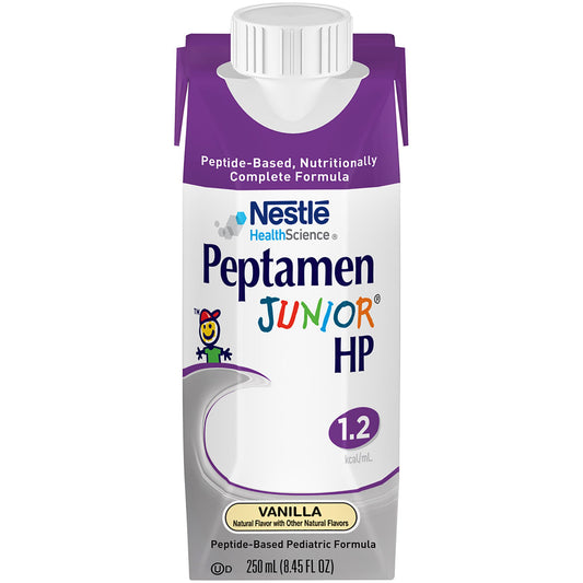 Peptamen Junior® Hp Peptide-Based Pediatric Formula, Vanilla, 8.45-Ounce Carton, 24/Cs