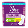 Poise® Bladder Control Pads for Women, Light Absorbency, 8.5-Inch, 192/CS