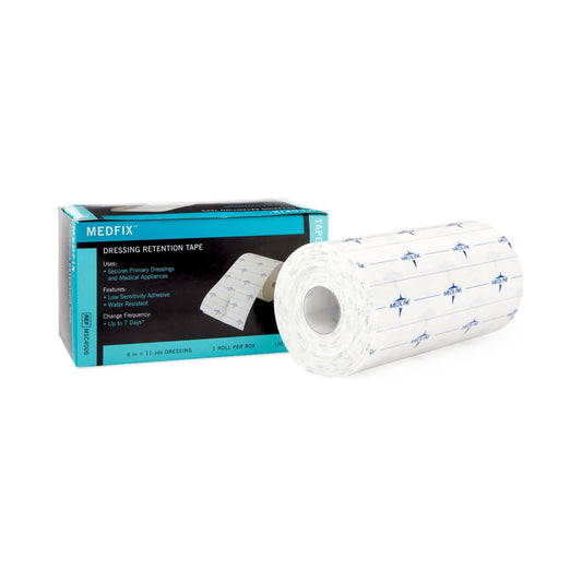 Medfix™ Nonwoven Dressing Retention Tape, 6 Inch X 11 Yard, White, 1/Bx