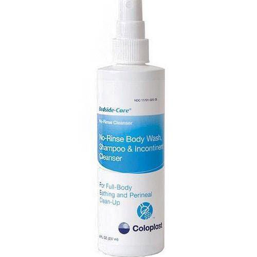 Bedside-Care® Unscented Rinse-Free Shampoo and Bodywash, 36/CS
