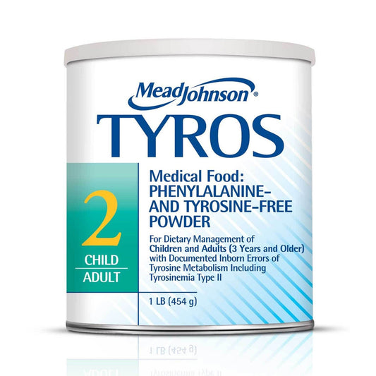 Tyros 2 Medical Food for Management of Inborn Errors of Tyrosine Metabolism, 6/CS