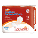 TRANQUILITY® OVERNIGHT BLADDER CONTROL PAD, 7¼ X 16½ INCH, SOLD AS 24/BAG PRINCIPLE 2382
