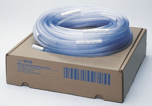 Medi-Vac® Suction Tubing, 1/4 Inch Inner Diameter, 20 Foot Length, 20/Cs
