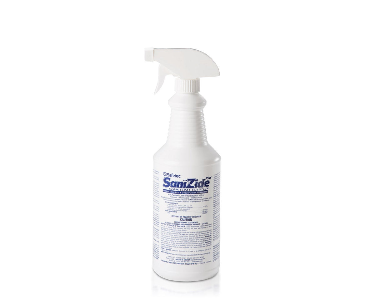 Sanizide Plus® Surface Disinfectant Cleaner, 32 Oz., 6/Cs