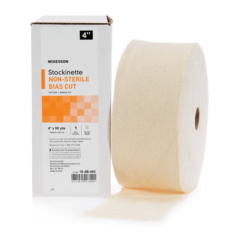 McKesson Bias Cut Stockinette, 4 Inch x 50 Yard