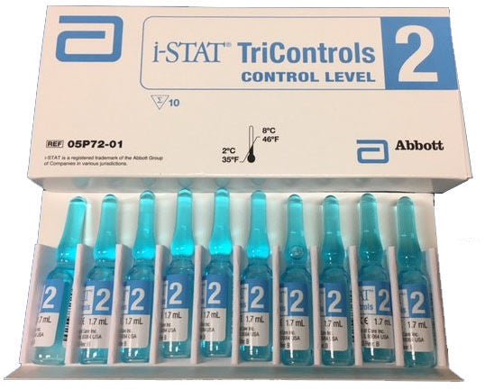 I-Stat® Tricontrols Control, 1/Ea