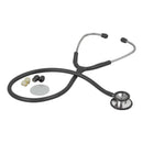 Veridian Pinnacle Series Stainless Steel Stethoscope, Black, 50/CS