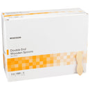 MCKESSON DOUBLE-END WOOD SPOON, SOLD AS 1/BOX MCKESSON 24-625