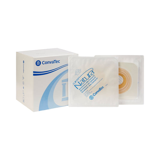 Sur-Fit Natura® Two-Piece Durahesive® Skin Barrier, Pre-cut to Fit 28mm Stomas, 10/BX