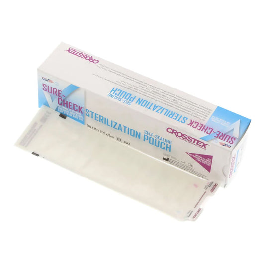 Sure-Check® Sterilization Pouch, 2¾ x 9 Inch, 200/BX