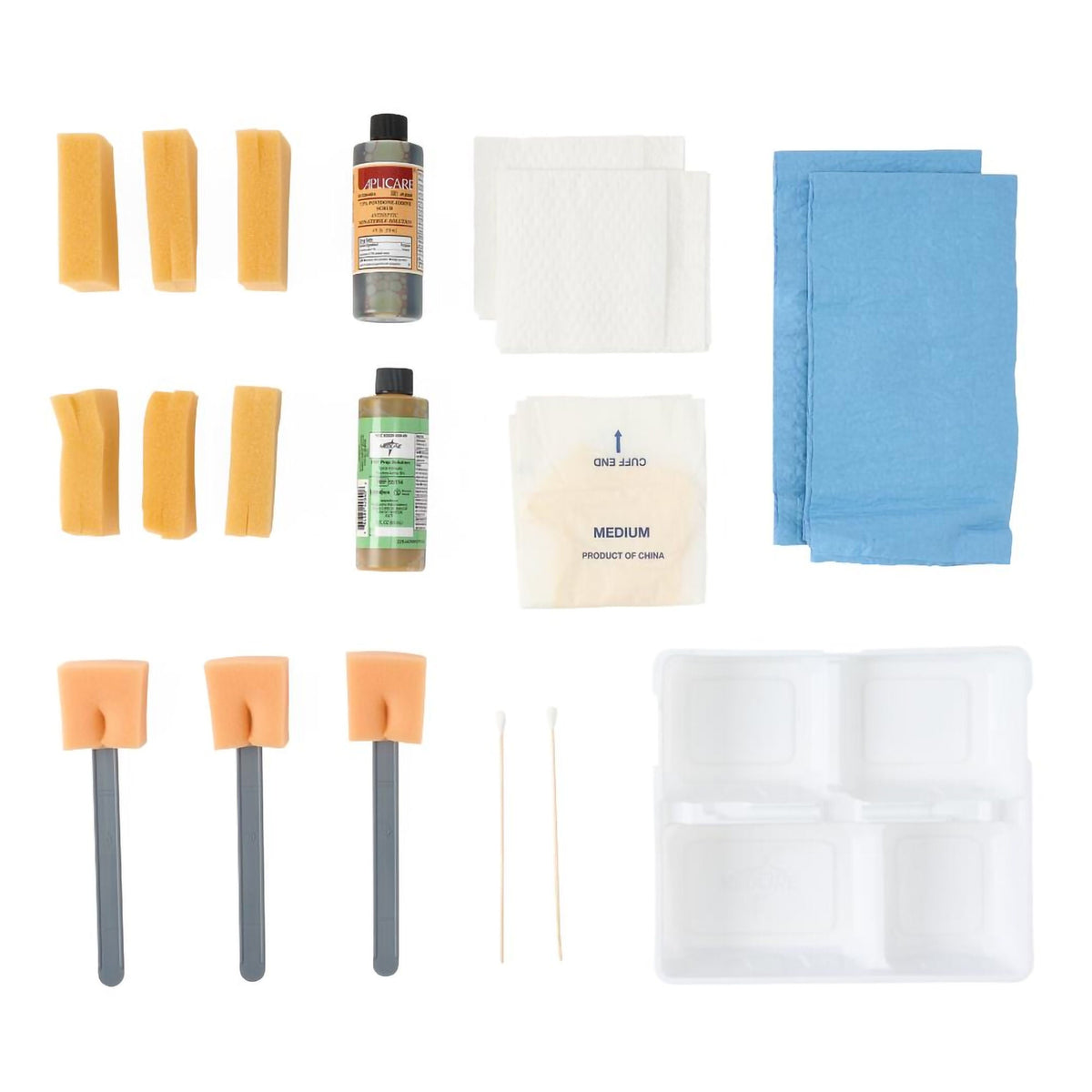 Scrub Tray, Skin Wet (20/Cs)Medlne, 20/Cs
