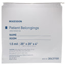 McKesson Patient Belongings Bag, Clear, 250/CS