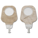 New Image™ 2-Piece Ultra-Clear Ostomy Pouch, Pre-cut to Fit 102 mm Stoma, Yellow, 10/BX