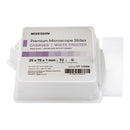 McKesson Glass Microscope Slide, 25 x 75 x 1 mm, 72/BX