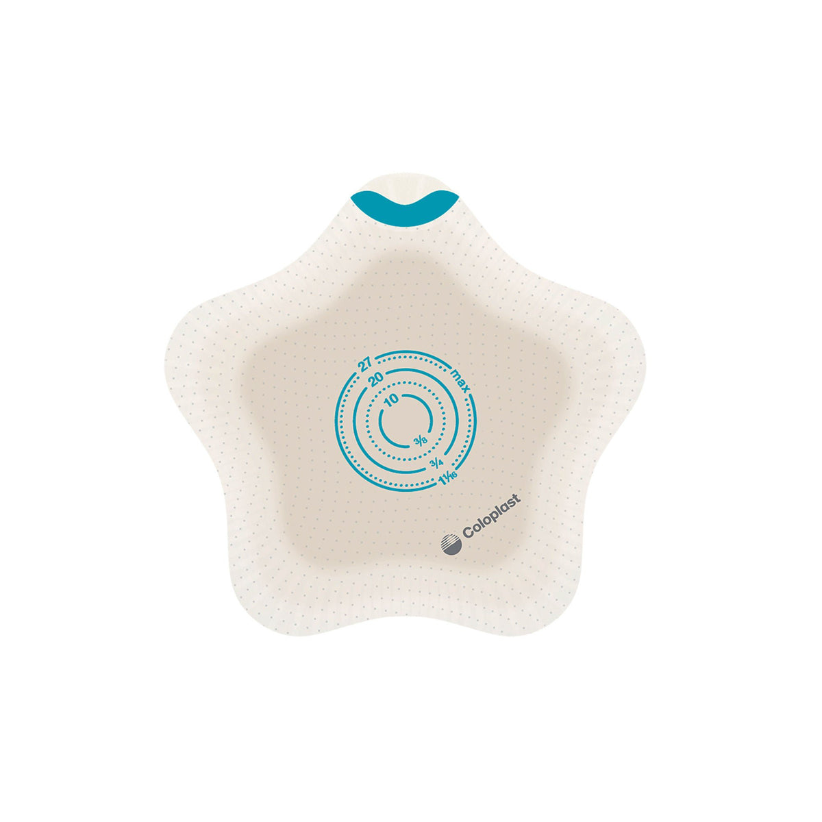 SenSura® Mio Kids 2-Piece Ostomy Barrier, Trim to fit up to 27 mm Stomas, 5/BX