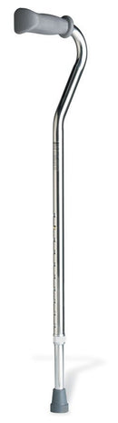 CANE, ALUM OFFST HNDL ADJ 30-39" ADLT BLK MEDLNE, 1/EA