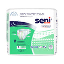 Seni® Super Plus Overnight Heavy to Severe Absorbency Incontinence Brief, Small, 48/CS
