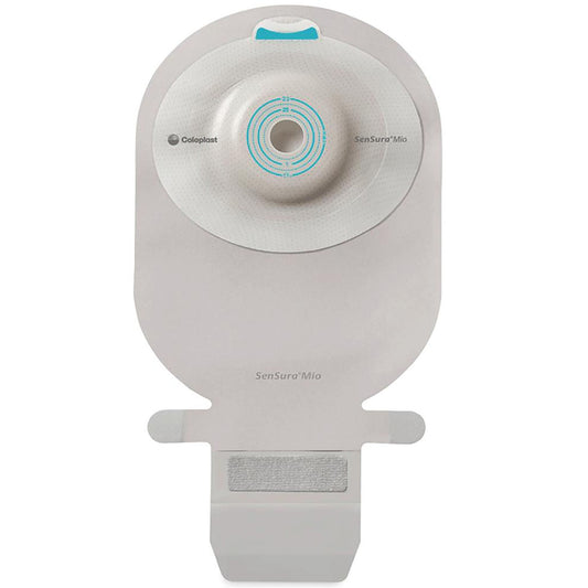 SenSura® Mio Convex Deep 1-Piece Transparent Ostomy Pouch, 25mm Stoma, 10/BX
