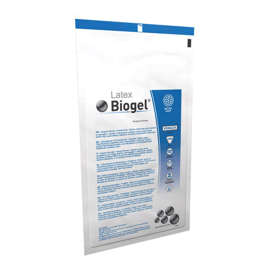 Biogel® M Latex Surgical Glove, Size 9, Straw Color, 40/Bx