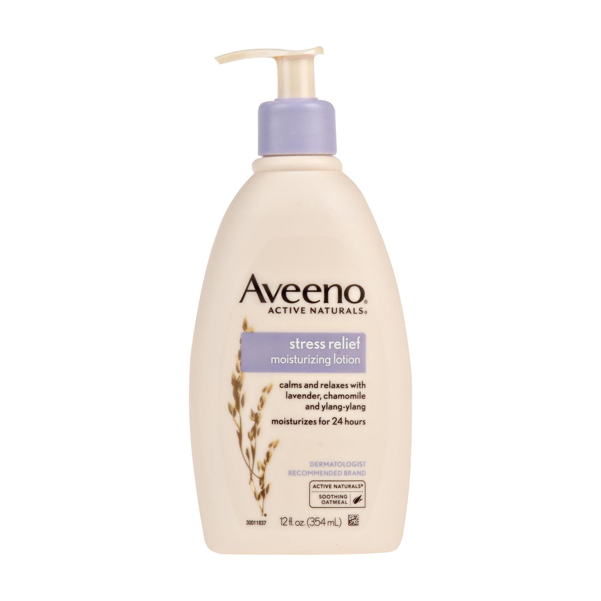 Aveeno, Lot Moisturizing Stress Relief 12Oz, 1/Ea