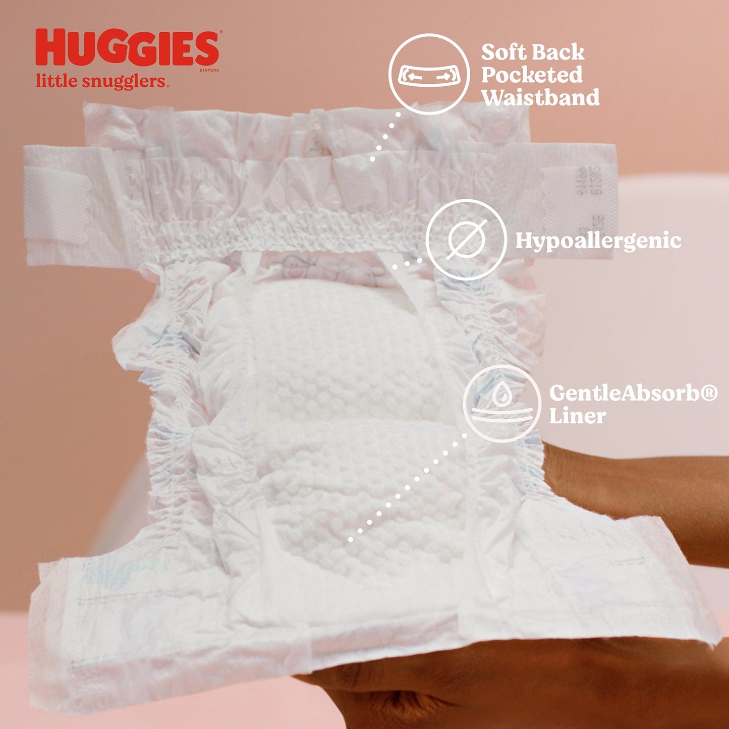 Huggies Little Snugglers Diaper, Newborn