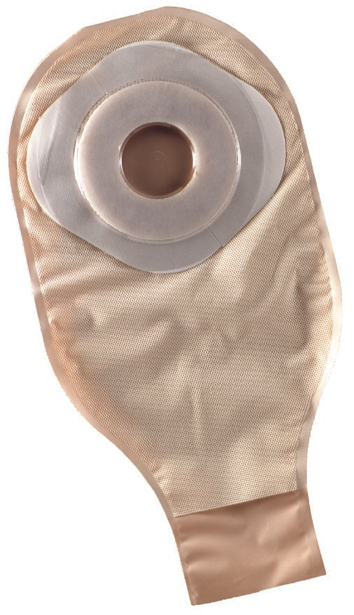 ActiveLife One-Piece Drainable Transparent Colostomy Pouch, 12 Inch Length, 1¼ Inch Stoma 10/BOX -022766