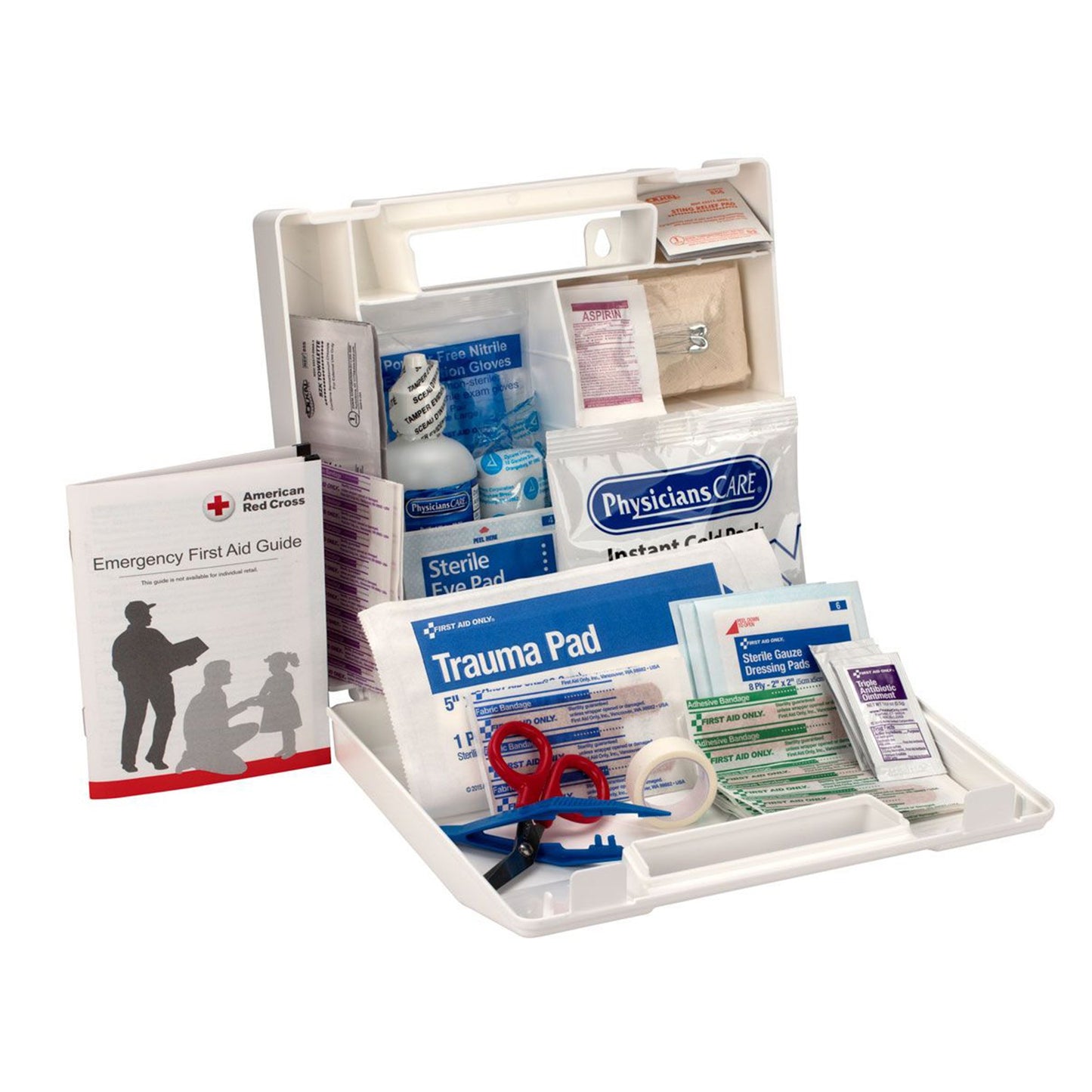 First Aid Only™ 25 People First Aid Kit 10/CASE -223-U/FAO