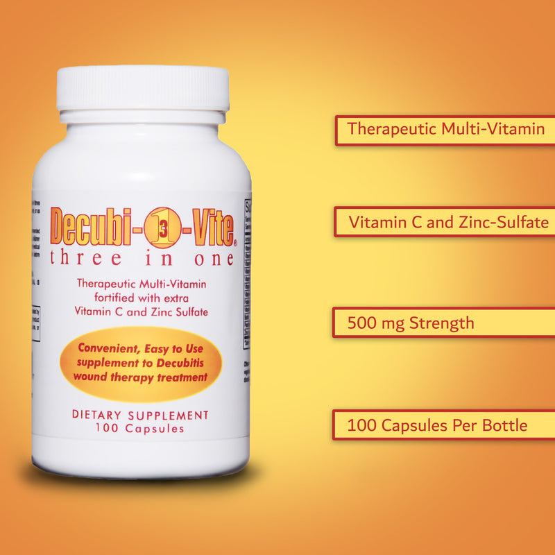 Decubi-Vite® Three In One Multivitamin Supplement