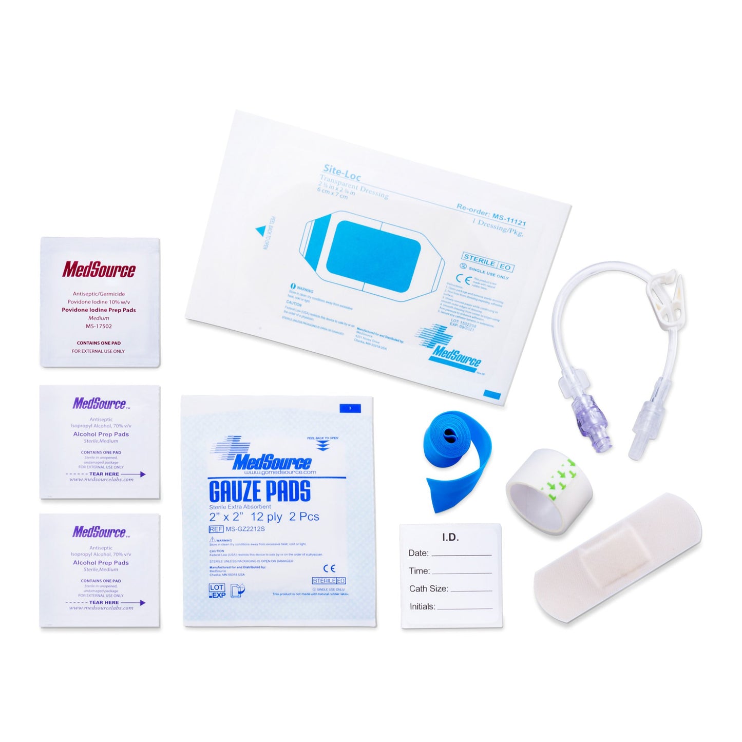 IV START KIT, W/SITE LOC/8" EX100/CS 1/EACH -MS-80047