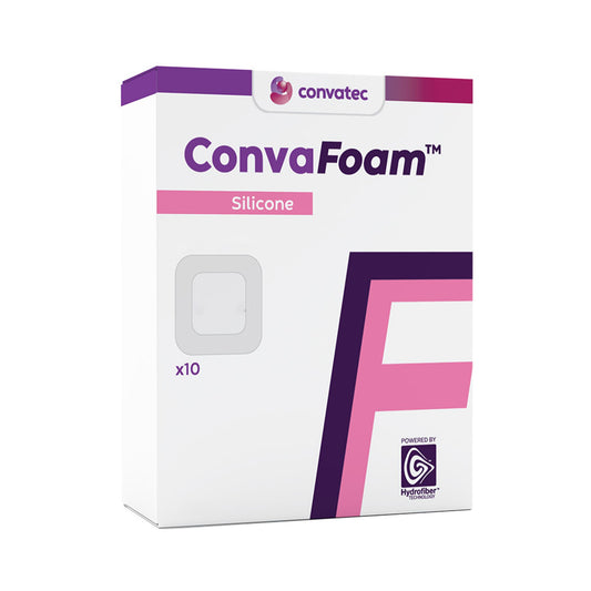 Dressing, Wound Convafoam Adhsil 10X10Cm (10/Bx), 10/Bx