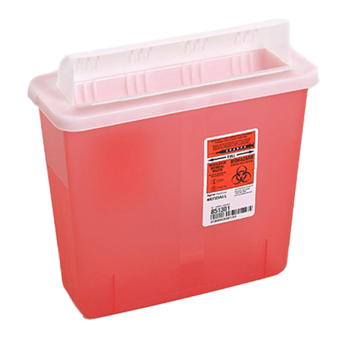 In-Room™ Multi-purpose Sharps Container, 1-1/4 Gallon, 10.75 x 11 x 4.75 Inch, 20/CS