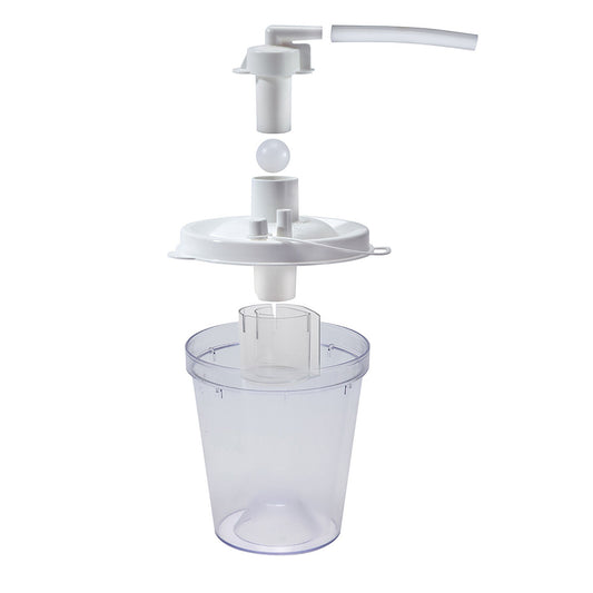 Vacu-Aide® QSU Collection Bottle, 800 mL, 48/CS