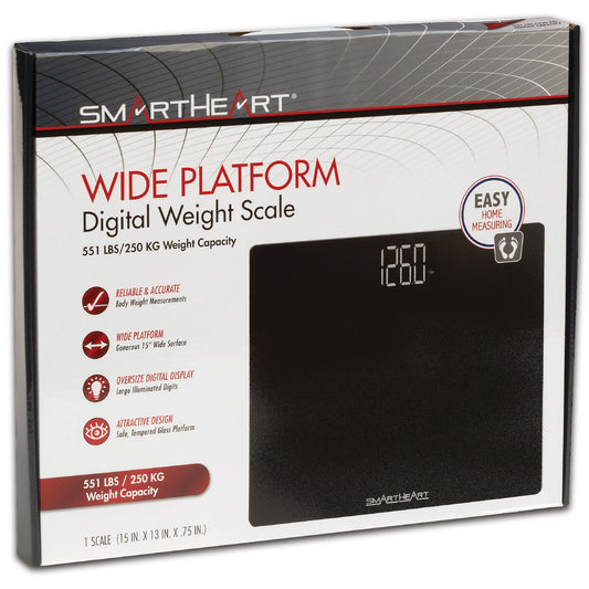 SmartHeart™ Digital Weight Scale, 4/CS