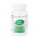 GERI-CARE® ONE-DAILY MULTIVITAMIN SUPPLEMENT WITH IRON TABLETS, SOLD AS 12/CASE GERI-CARE 521-01-GCP