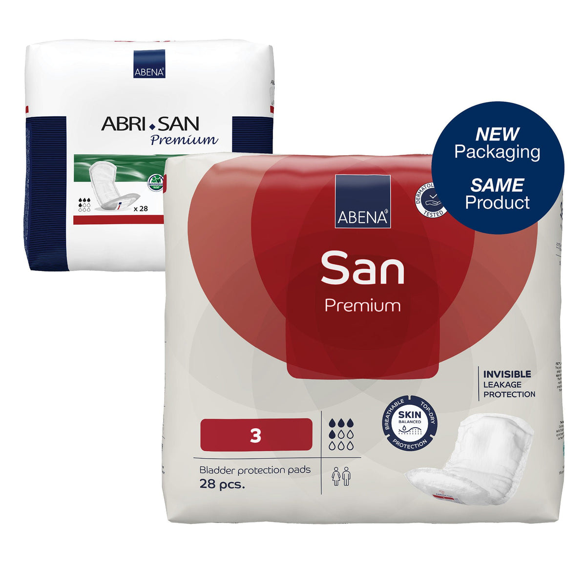 Abri-San™ Premium 3 Bladder Control Pad, 12-Inch Length, 196/Cs