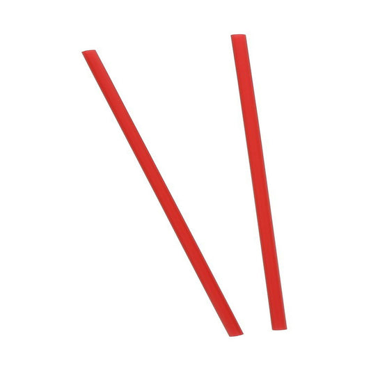 Red Jumbo Straw, 10.25-inch-long, 2000/CS