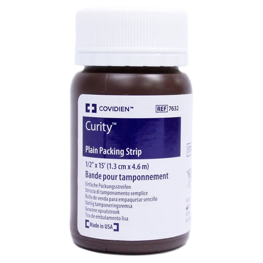 Curity™ Nonimpregnated Wound Packing Strip, 0.5 Inch X 5 Yard, 12/Cs