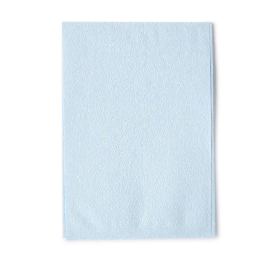 Everyday® Blue Tissue / Poly Pillowcase, 21 X 30 Inch, 100/Cs